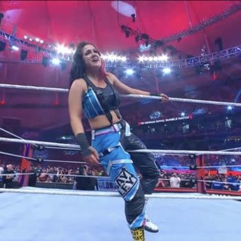 Bayley is victorious at the WWE Royal Rumble